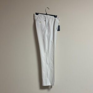 Men's White Peter Millar Golf Pants